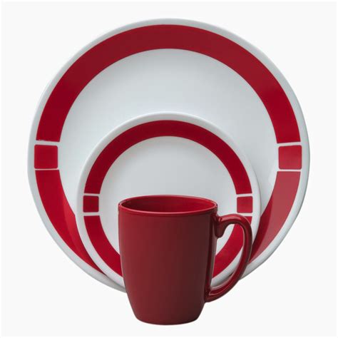 corelle dinnerware brown|solid red corelle dishes.